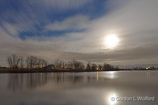 Moonlit Rideau Canal_22964-7.jpg - Photographed along the Rideau Canal Waterway near Smiths Falls, Ontario, Canada.